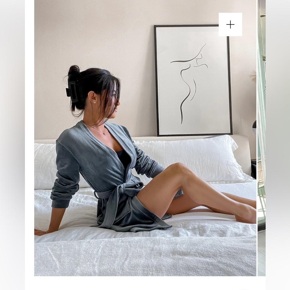 Sexy Little robe velvet